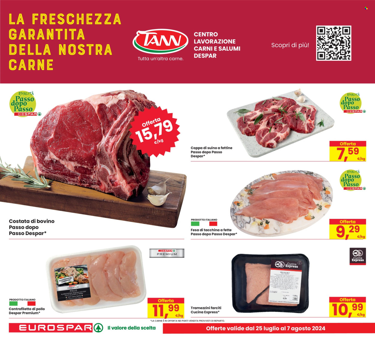 Volantino Eurospar - 25/7/2024 - 7/8/2024. Pagina 6