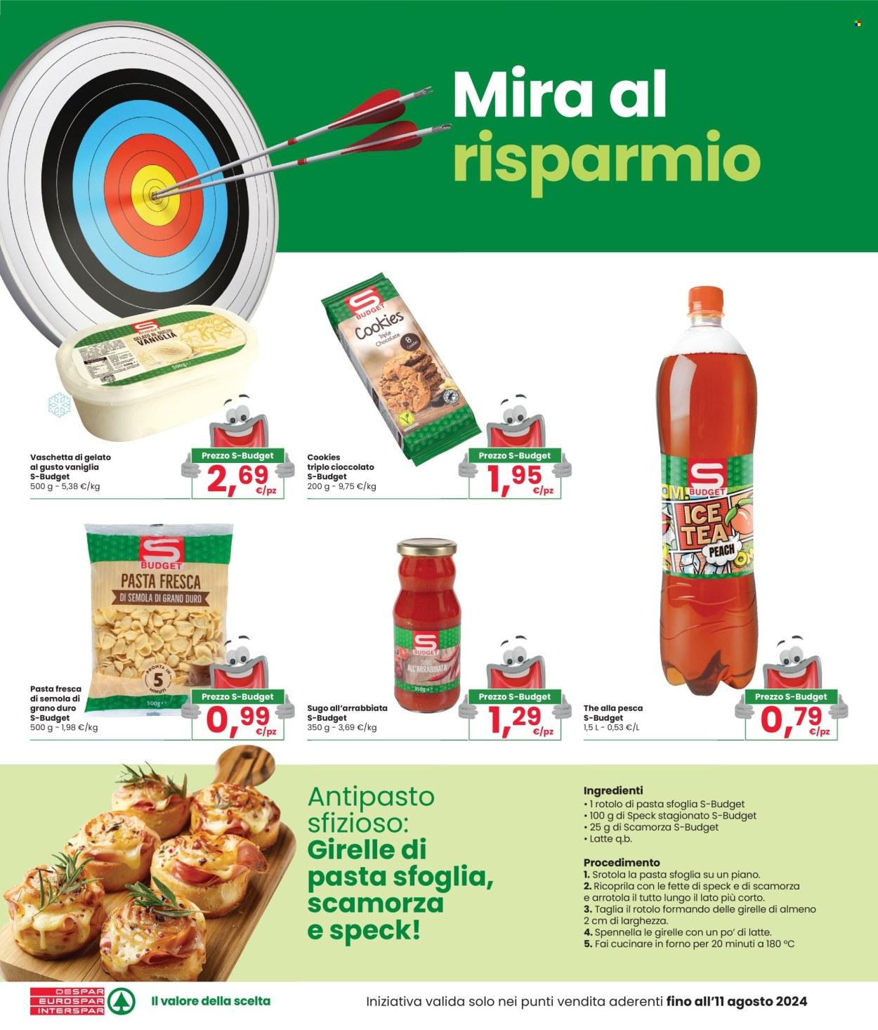 Volantino Eurospar - 24/7/2024 - 11/8/2024. Pagina 2
