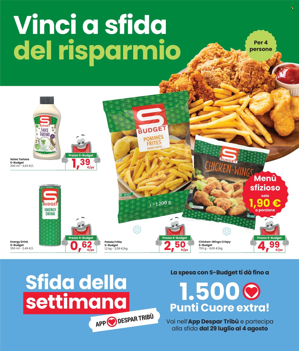 Volantino Eurospar - 24/7/2024 - 11/8/2024. Pagina 4