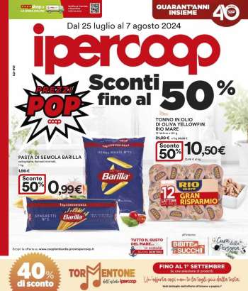 Volantino Coop - 25/7/2024 - 7/8/2024.