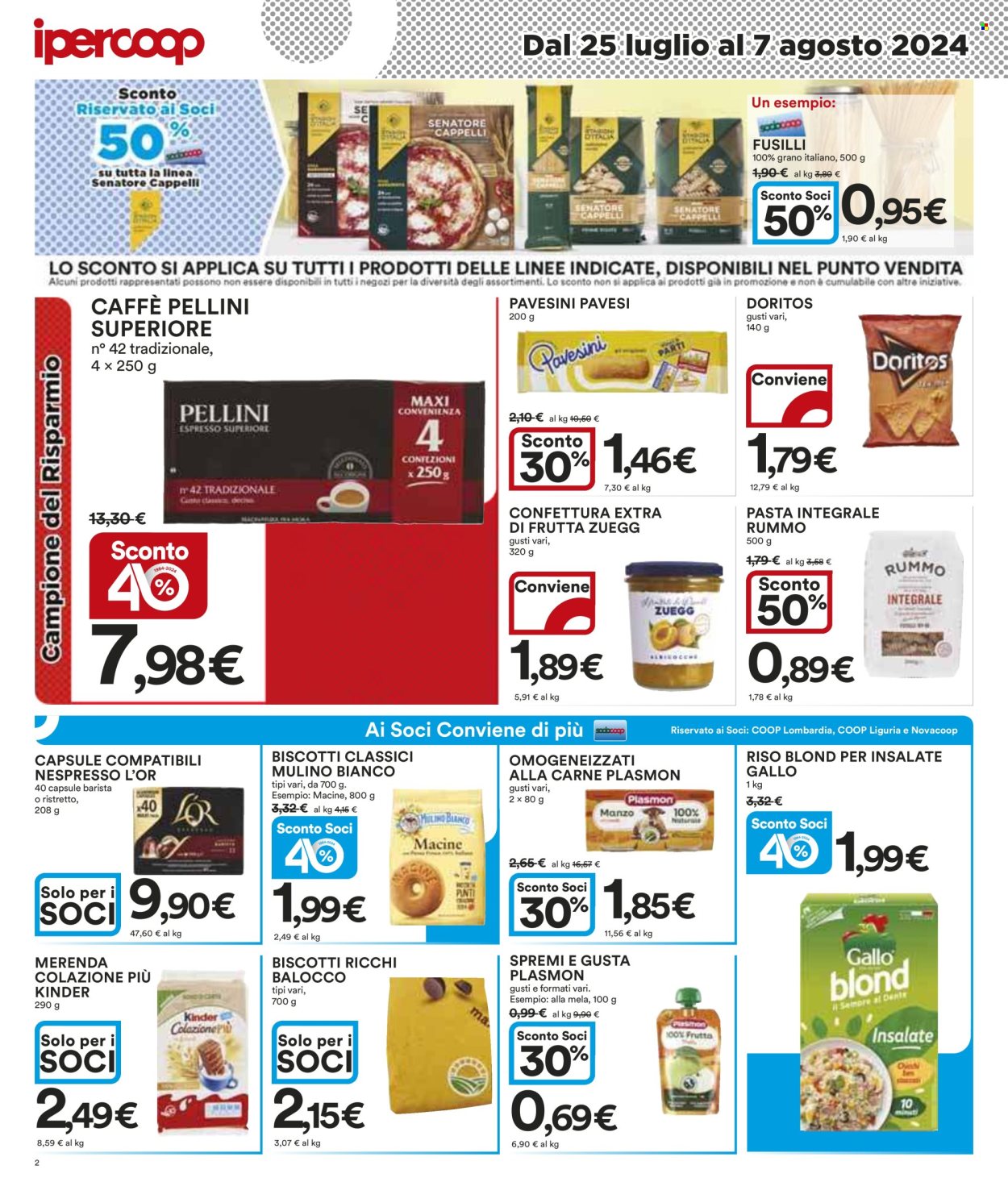 Volantino Coop - 25/7/2024 - 7/8/2024. Pagina 2