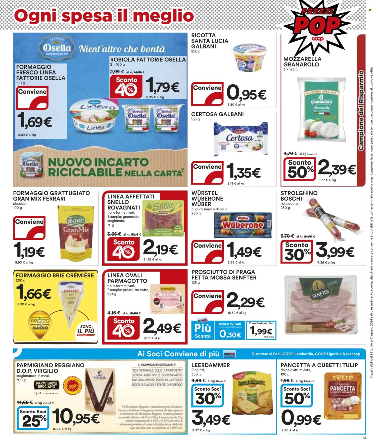 Volantino Coop - 25/7/2024 - 7/8/2024. Pagina 13