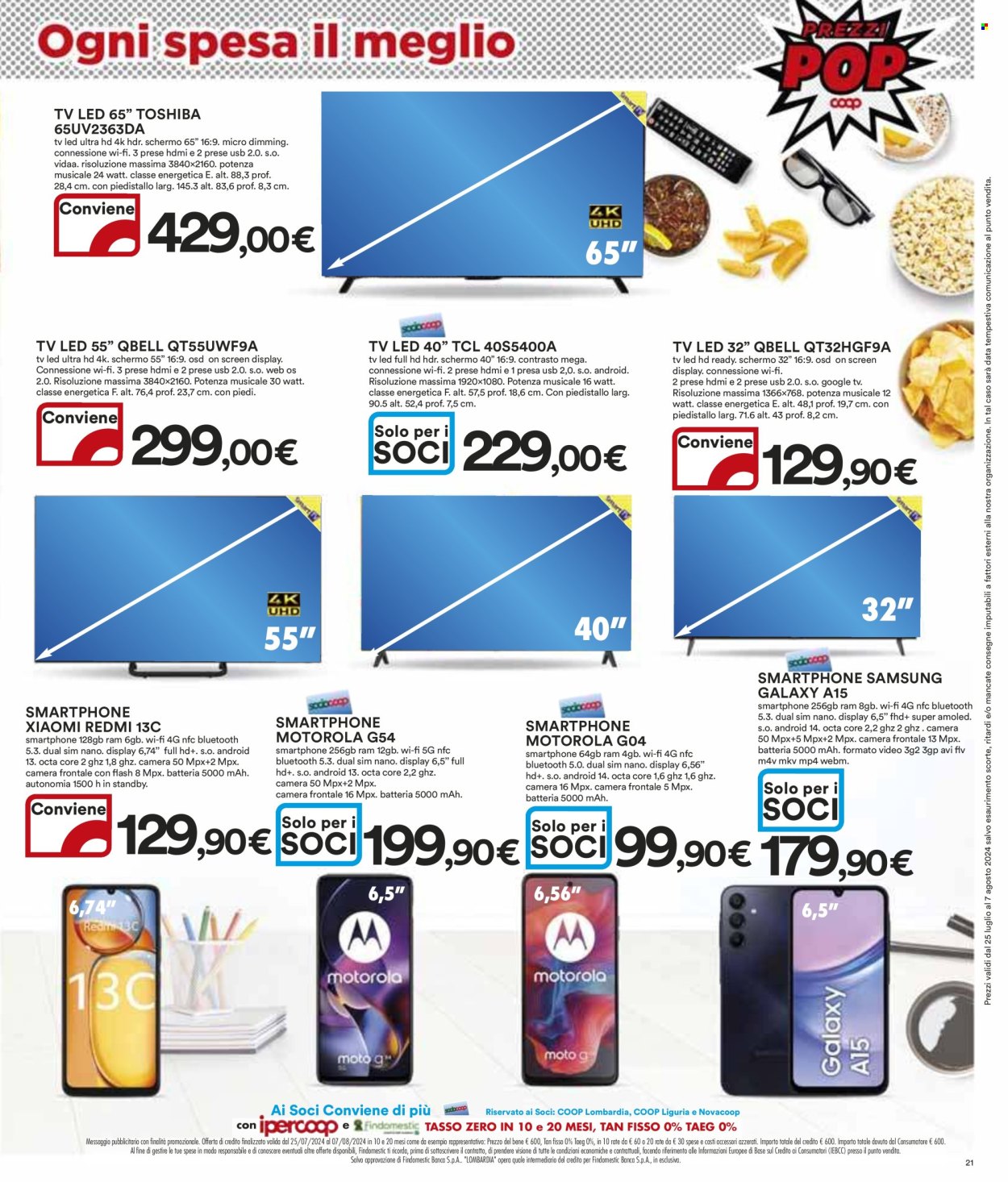 Volantino Coop - 25/7/2024 - 7/8/2024. Pagina 21