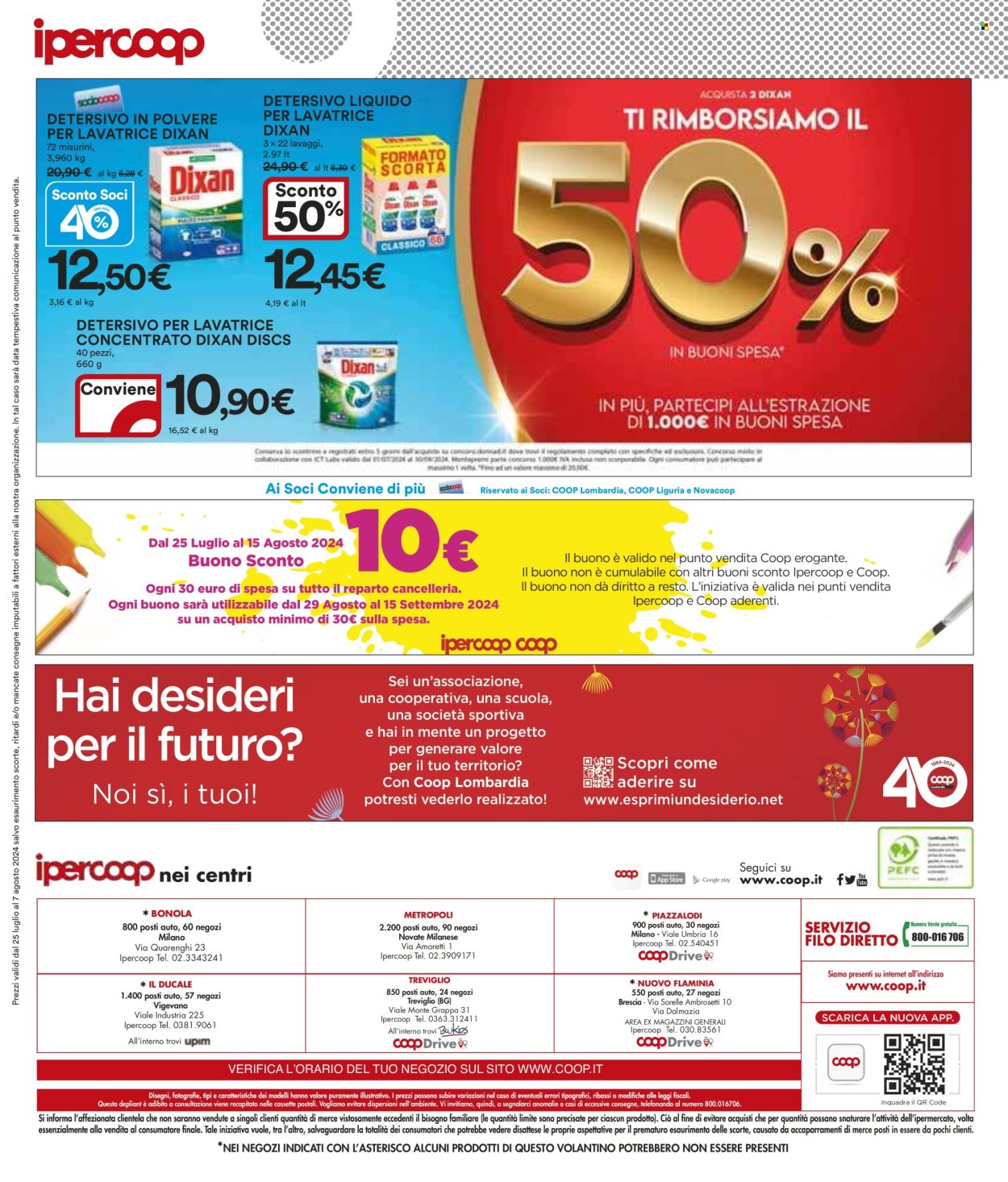 Volantino Coop - 25/7/2024 - 7/8/2024. Pagina 24