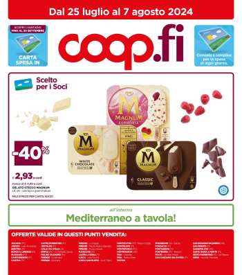 Volantino Coop - 24/7/2024 - 6/8/2024.