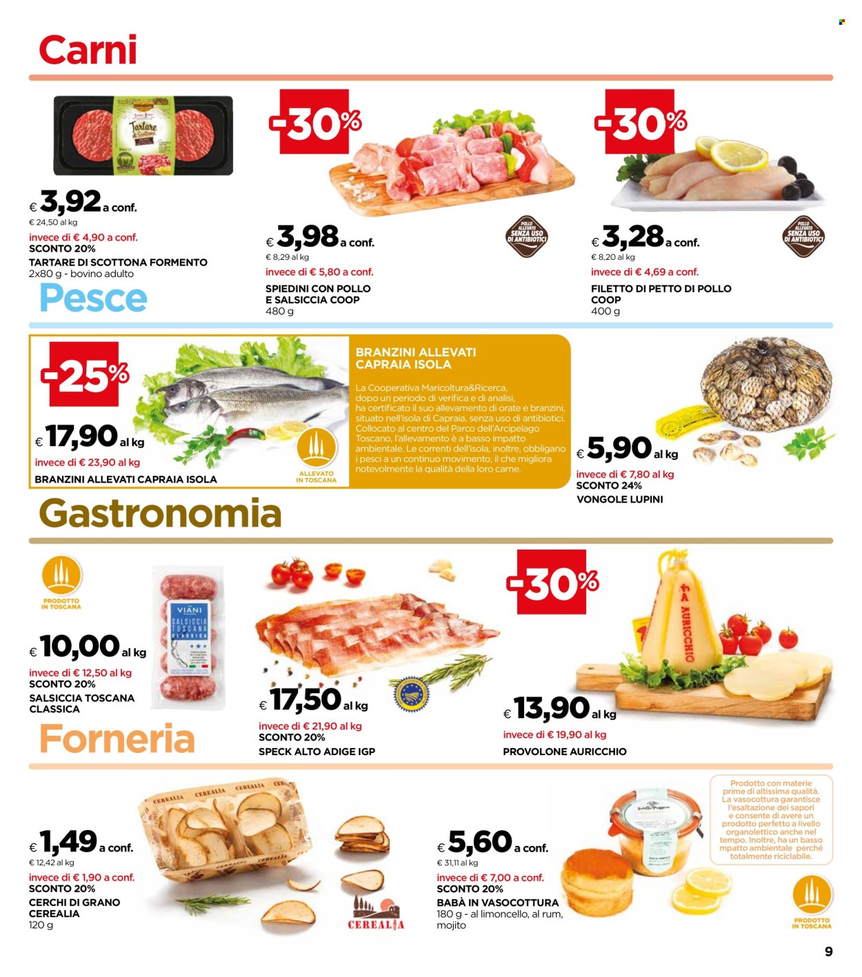 Leták Coop - 24.7.2024 - 6.8.2024. Strana 9