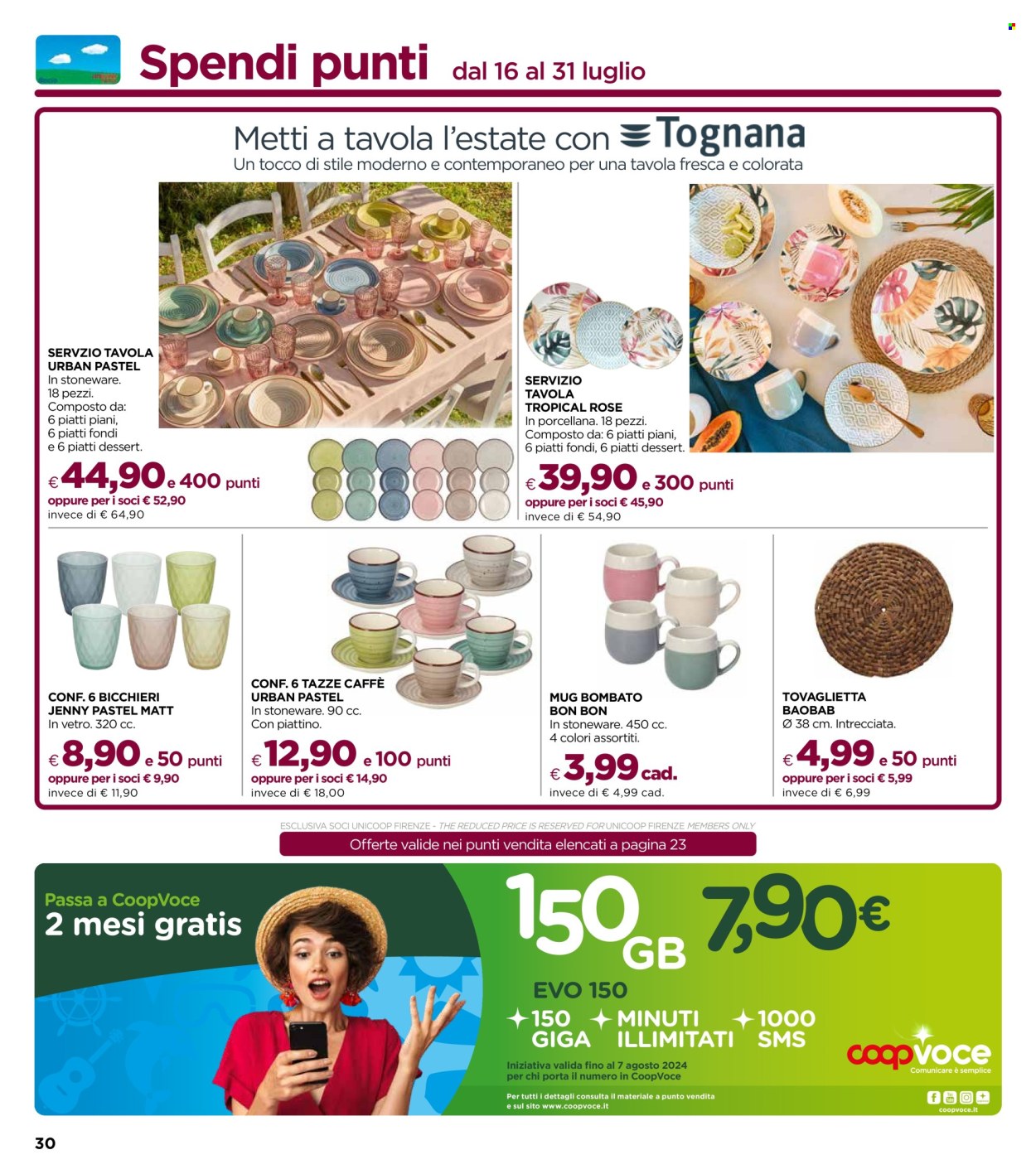 Leták Coop - 24.7.2024 - 6.8.2024. Strana 30