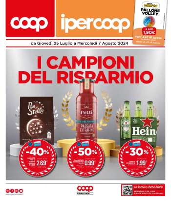 Volantino Coop - 25/7/2024 - 7/8/2024.