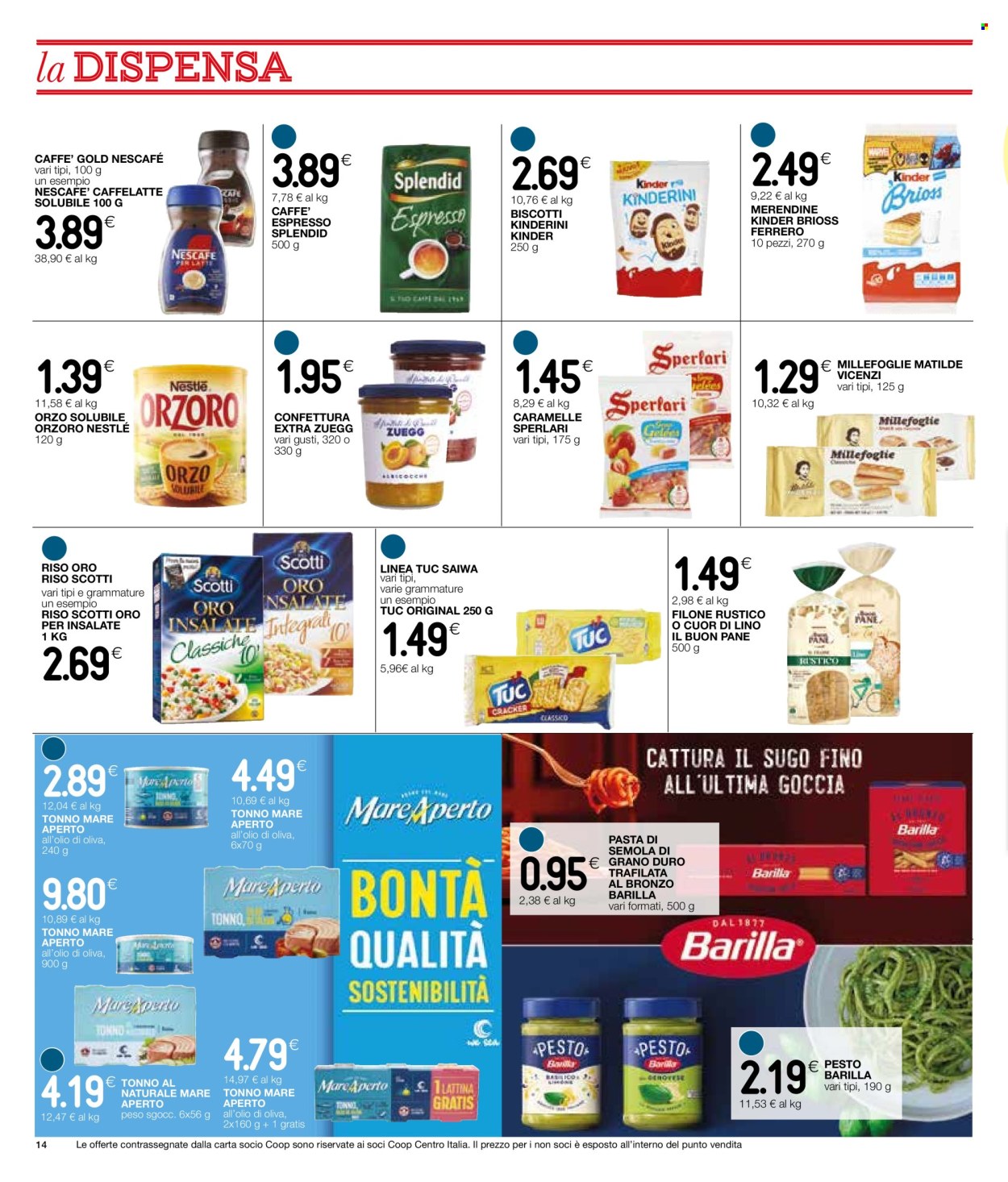 Leták Coop - 25.7.2024 - 7.8.2024. Strana 14