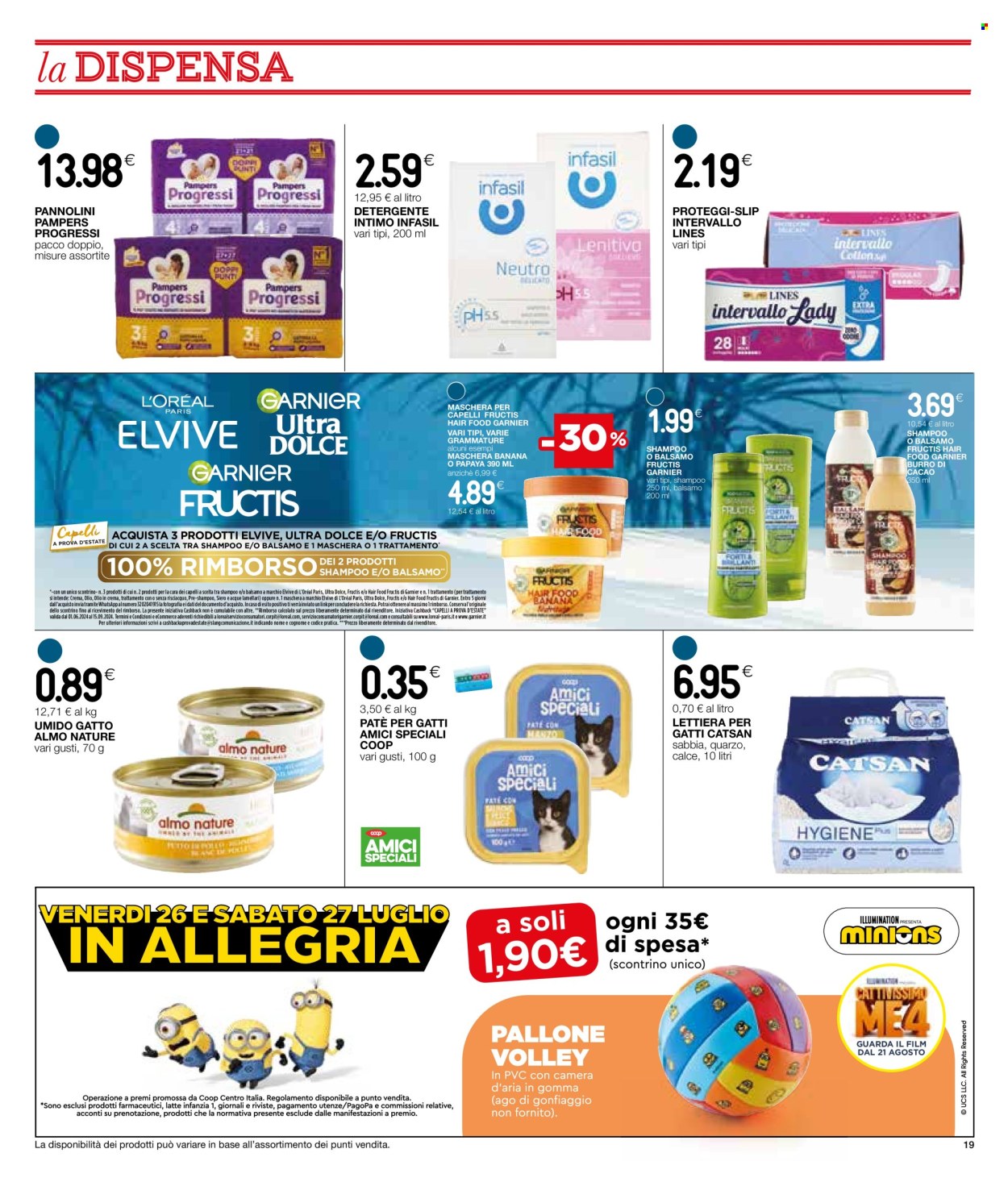 Leták Coop - 25.7.2024 - 7.8.2024. Strana 19