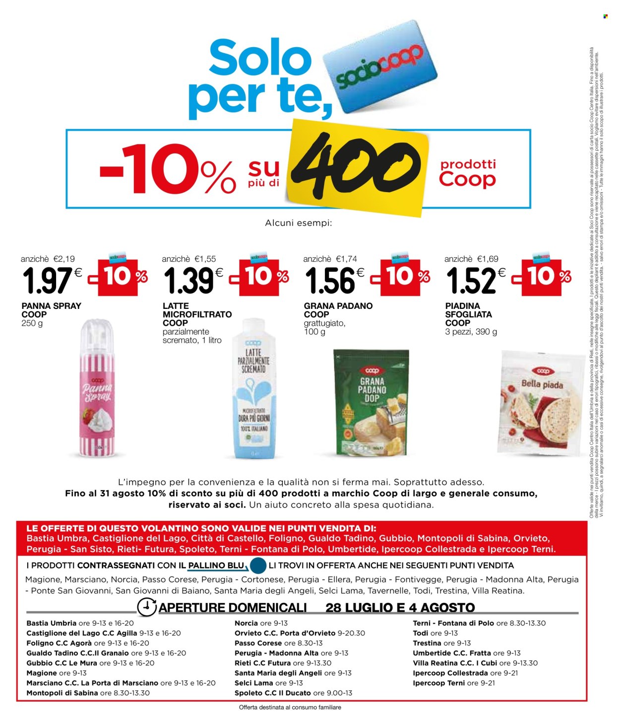 Leták Coop - 25.7.2024 - 7.8.2024. Strana 32