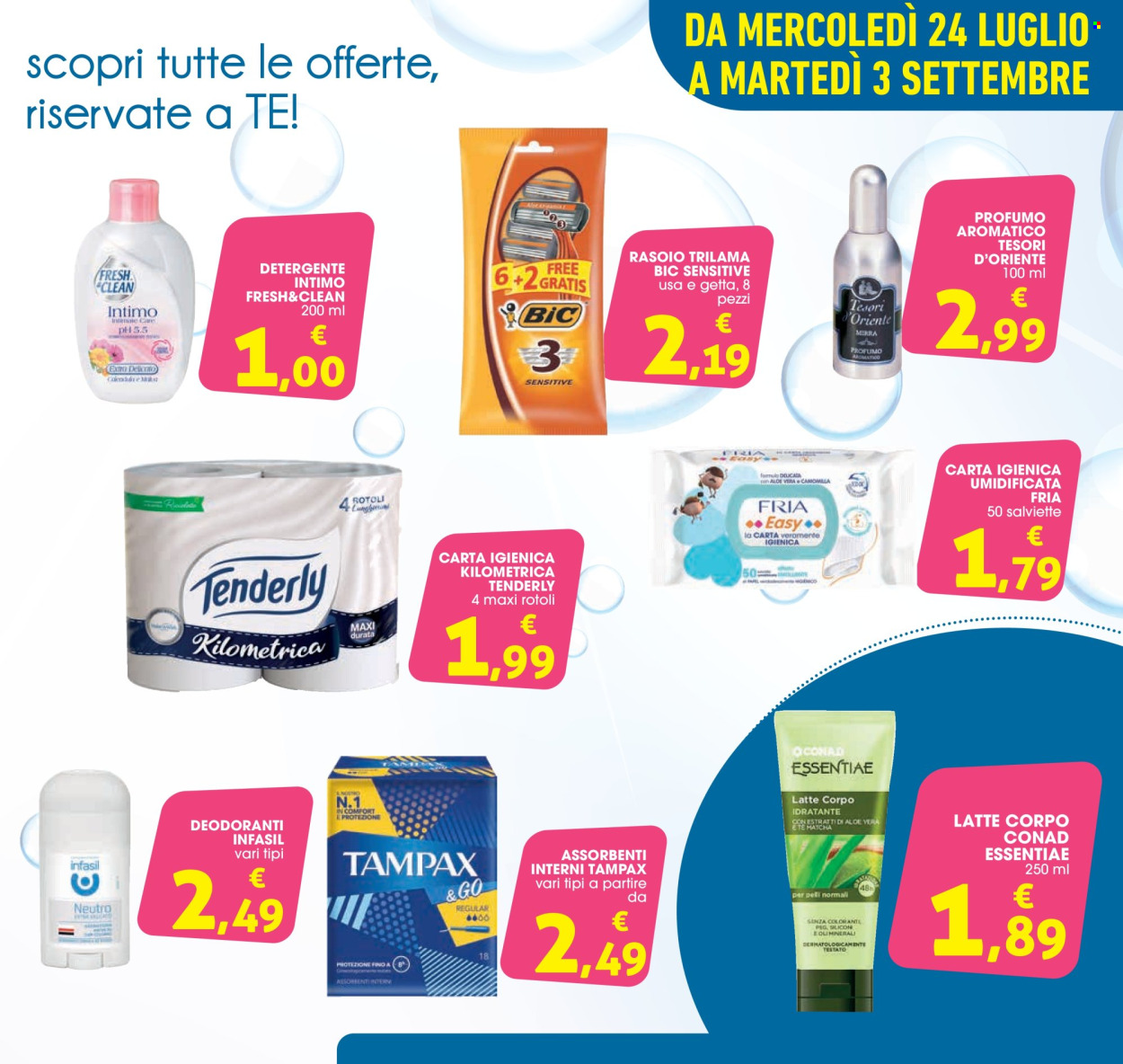Volantino Conad City - 24/7/2024 - 3/9/2024. Pagina 3