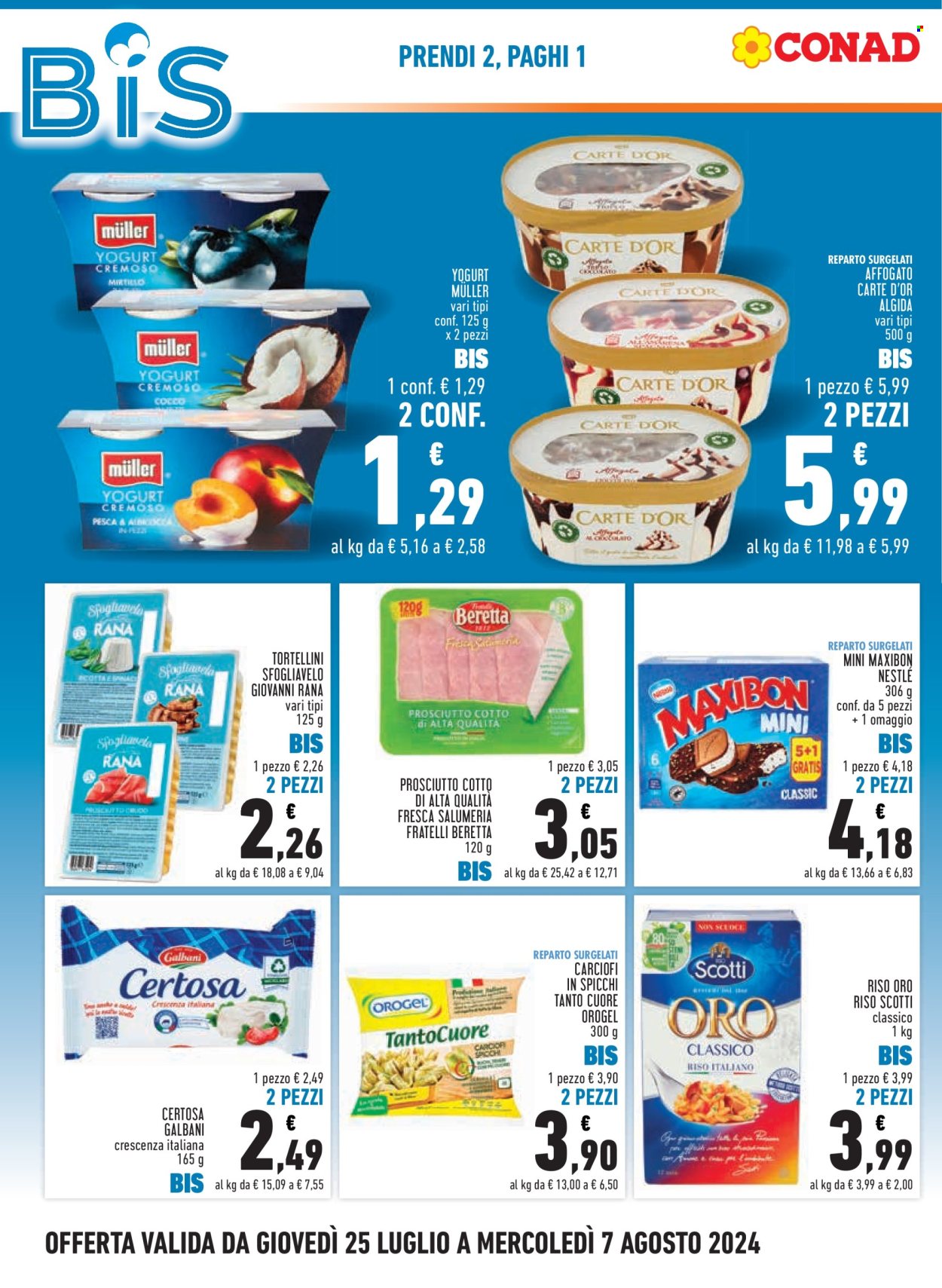Volantino Conad - 25/7/2024 - 7/8/2024. Pagina 2