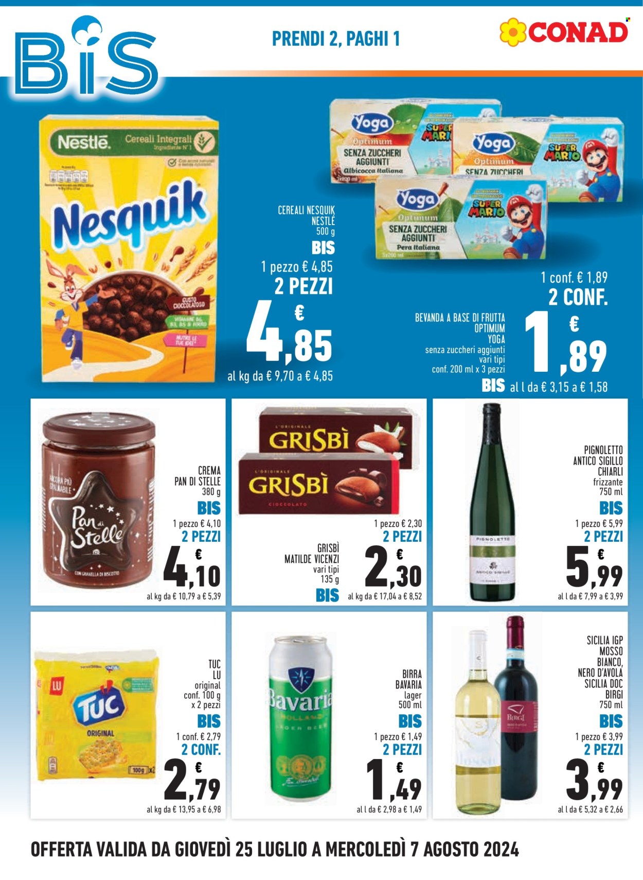 Volantino Conad - 25/7/2024 - 7/8/2024. Pagina 4