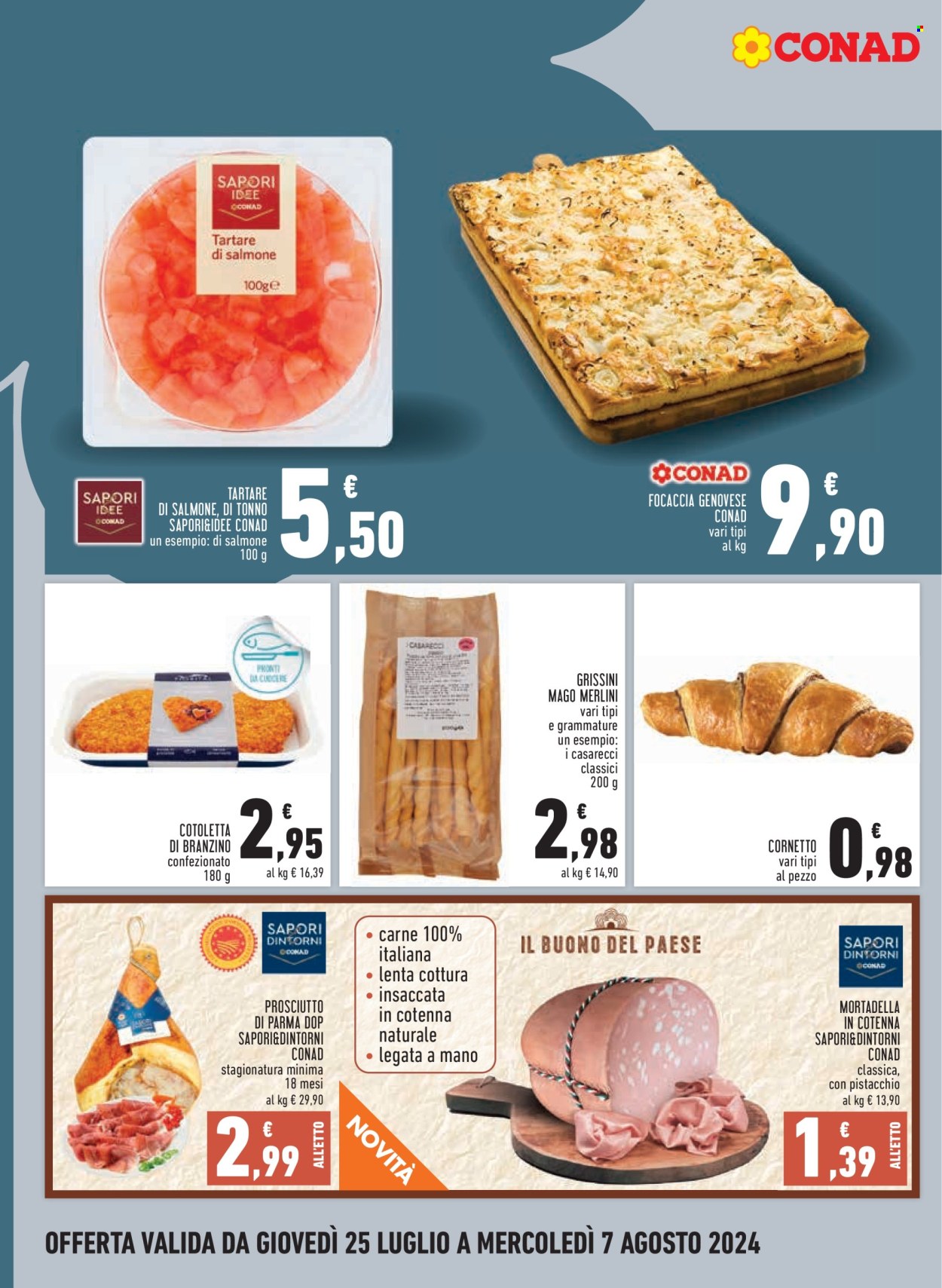 Volantino Conad - 25/7/2024 - 7/8/2024. Pagina 8