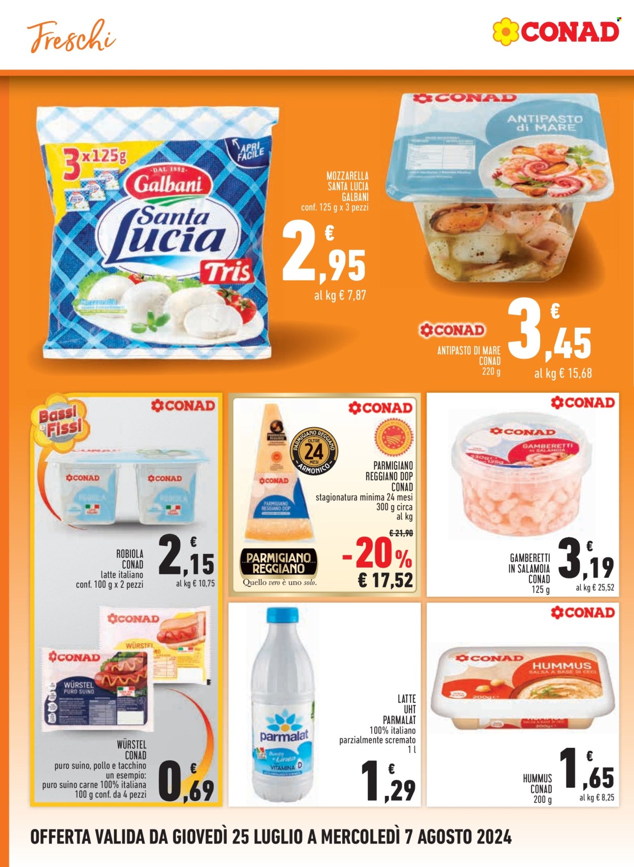 Volantino Conad - 25/7/2024 - 7/8/2024. Pagina 10