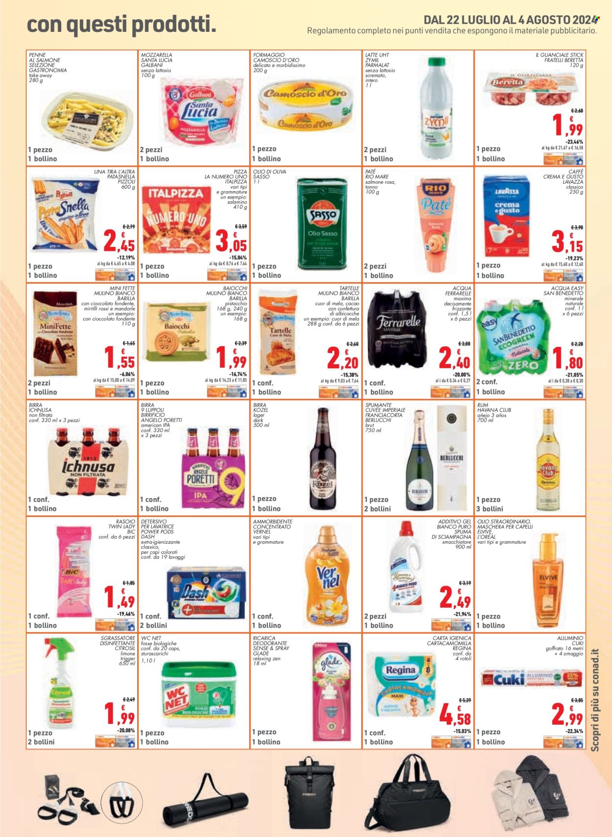 Volantino Conad - 25/7/2024 - 7/8/2024. Pagina 19