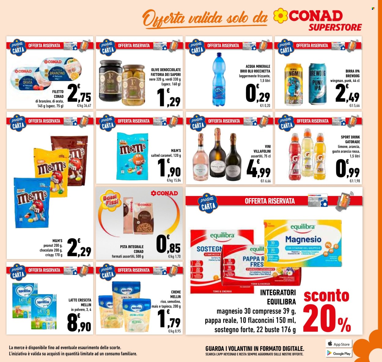 Volantino Conad Superstore - 25/7/2024 - 4/8/2024. Pagina 21