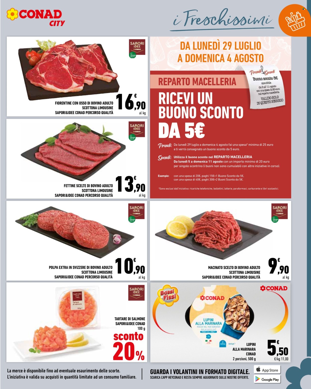 Volantino Conad City - 26/7/2024 - 1/8/2024. Pagina 7