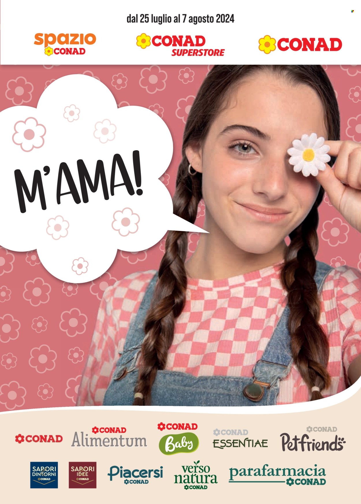 Leták Conad - 25.7.2024 - 7.8.2024. Strana 1