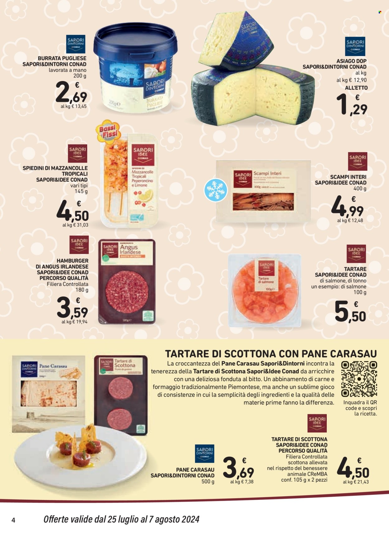Volantino Conad - 25/7/2024 - 7/8/2024. Pagina 4