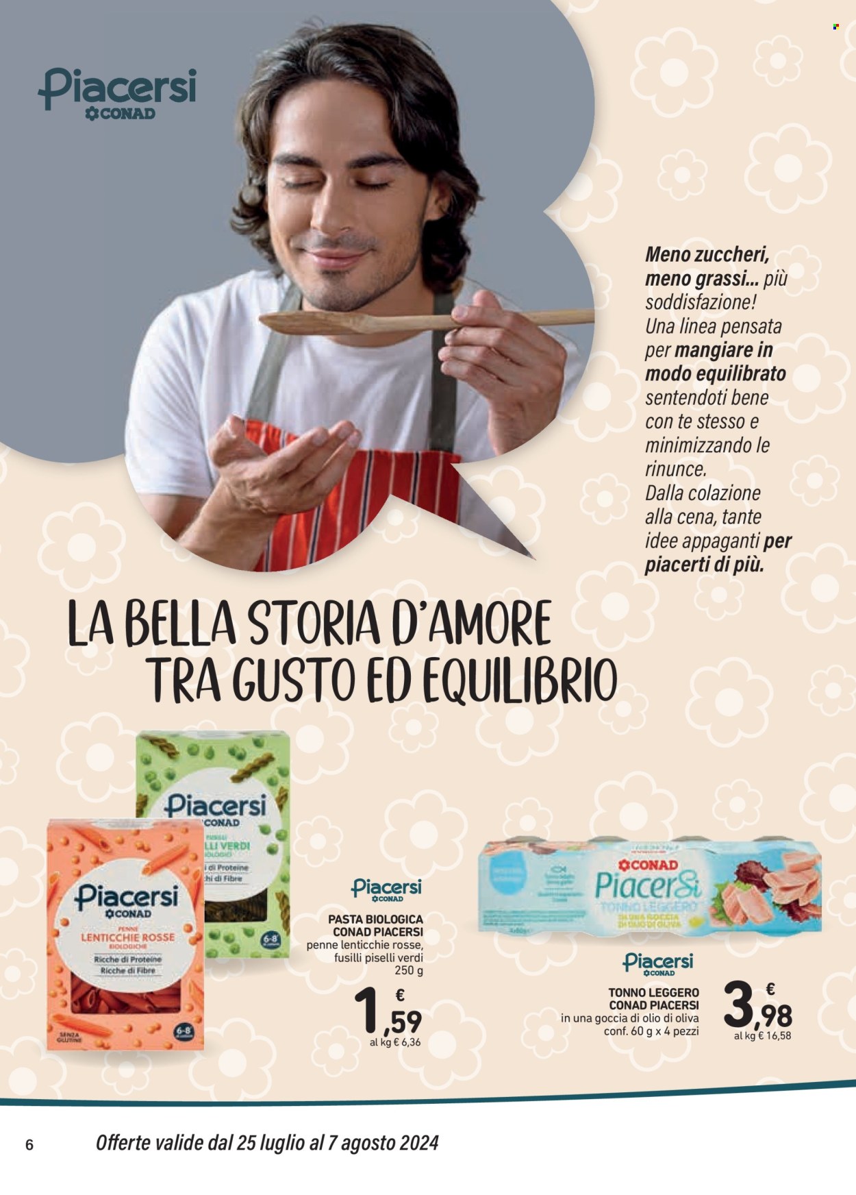 Volantino Conad - 25/7/2024 - 7/8/2024. Pagina 6