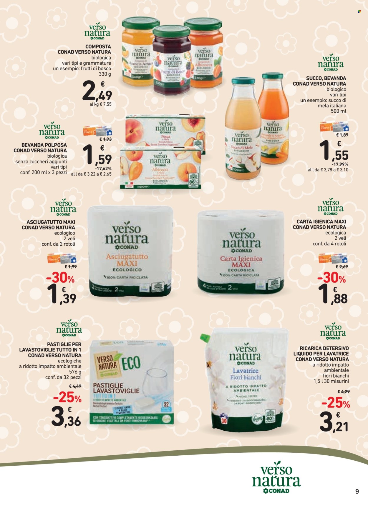 Volantino Conad - 25/7/2024 - 7/8/2024. Pagina 9