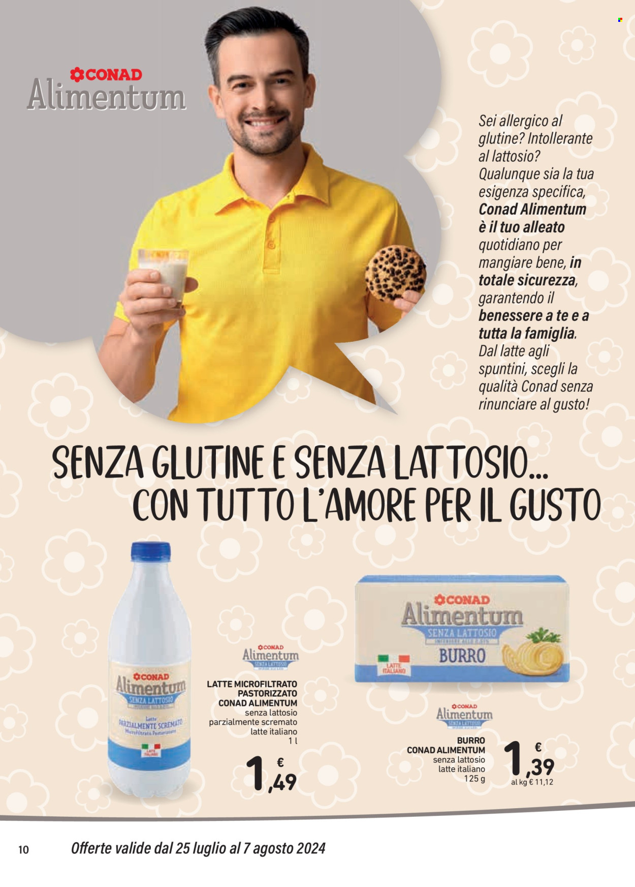 Volantino Conad - 25/7/2024 - 7/8/2024. Pagina 10