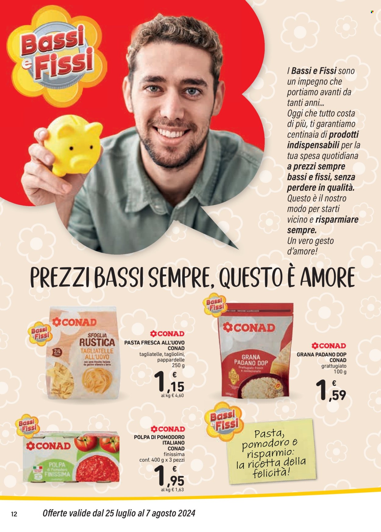 Volantino Conad - 25/7/2024 - 7/8/2024. Pagina 12