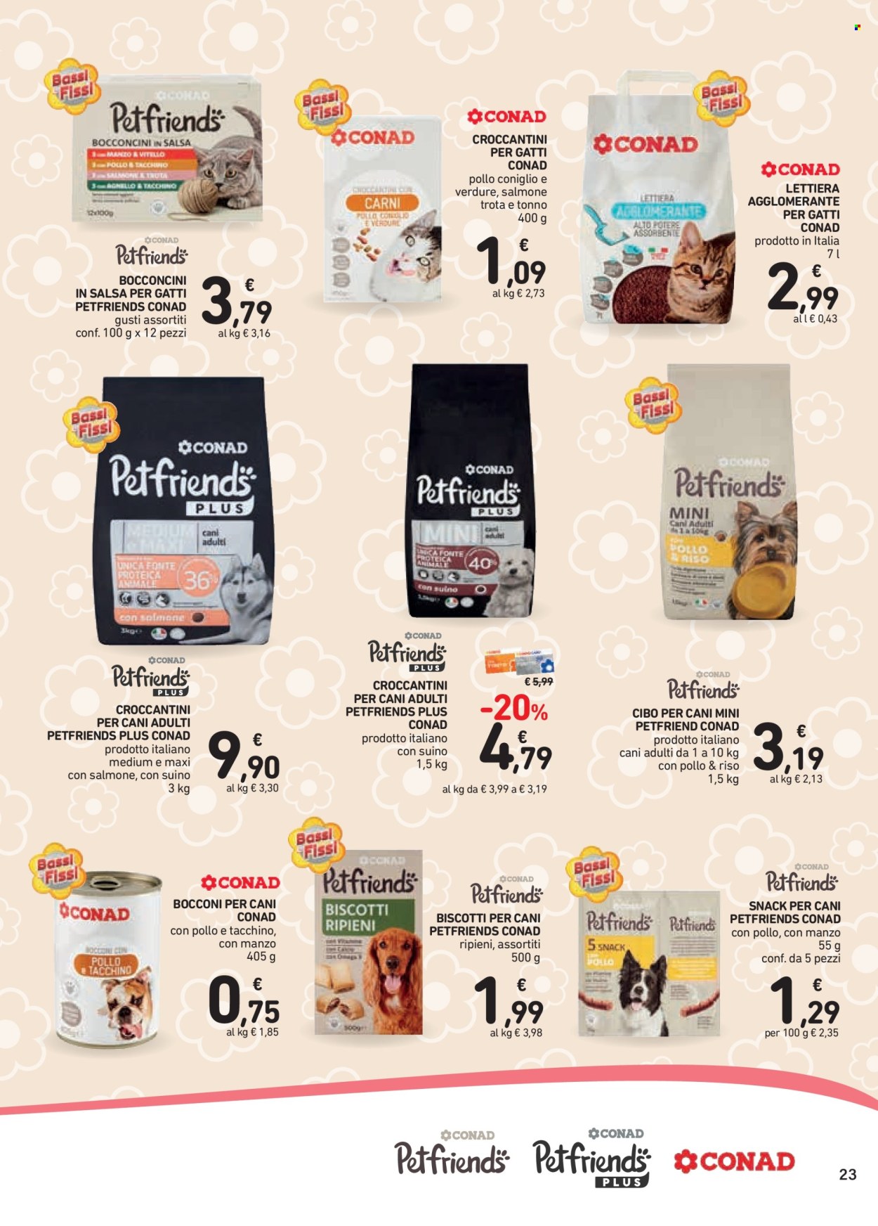 Volantino Conad - 25/7/2024 - 7/8/2024. Pagina 23
