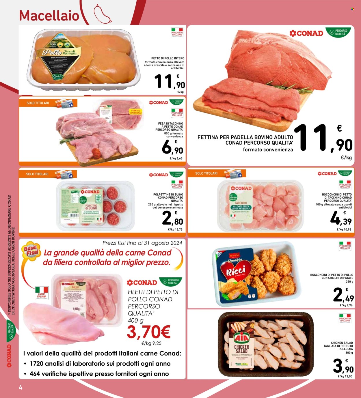 Volantino Spazio Conad - 25/7/2024 - 31/7/2024. Pagina 4