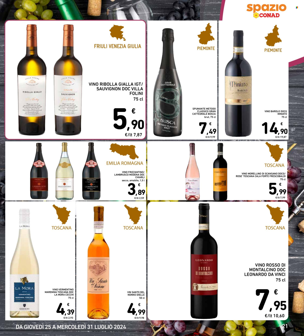 Volantino Spazio Conad - 25/7/2024 - 31/7/2024. Pagina 21