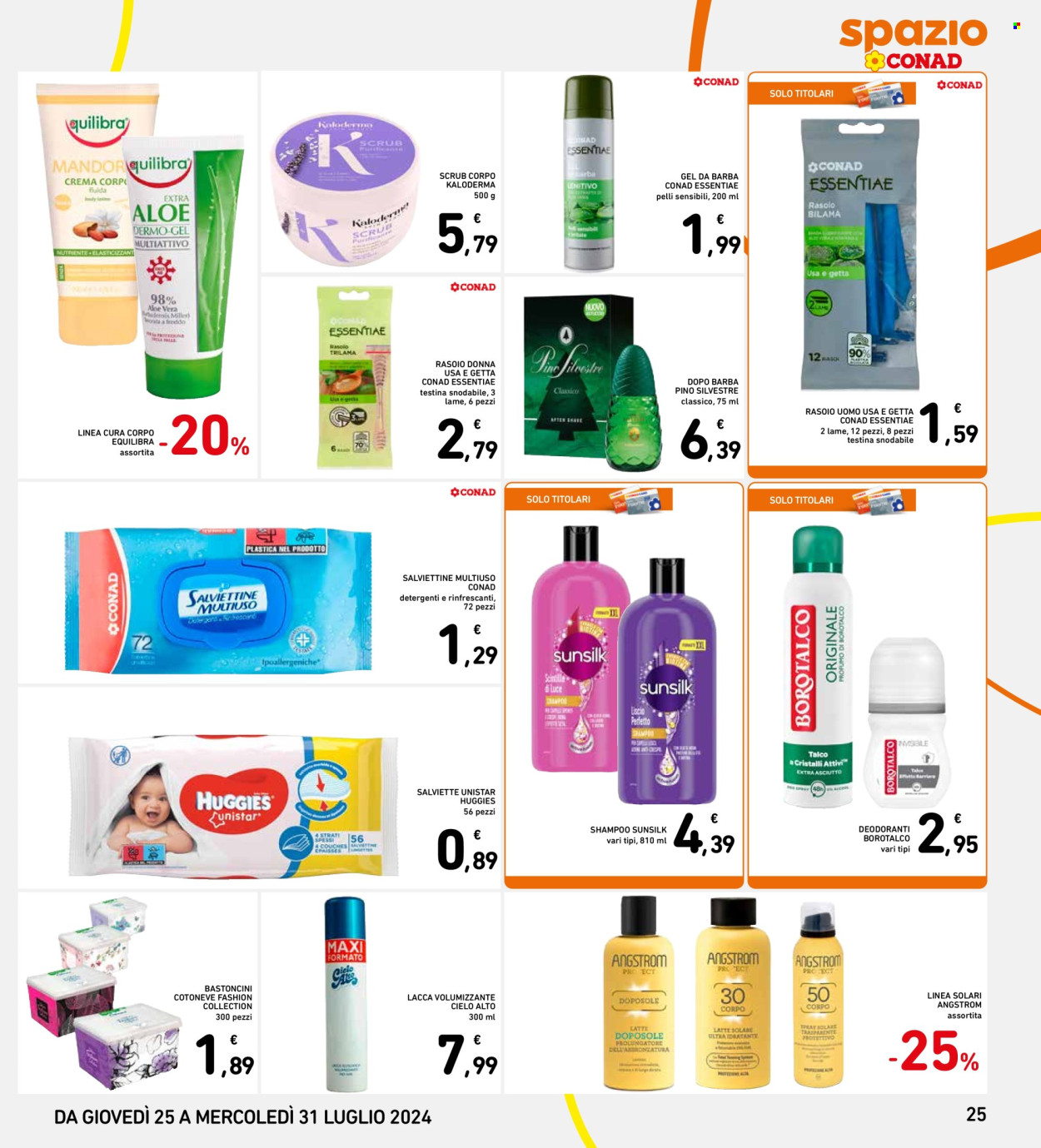 Volantino Spazio Conad - 25/7/2024 - 31/7/2024. Pagina 25