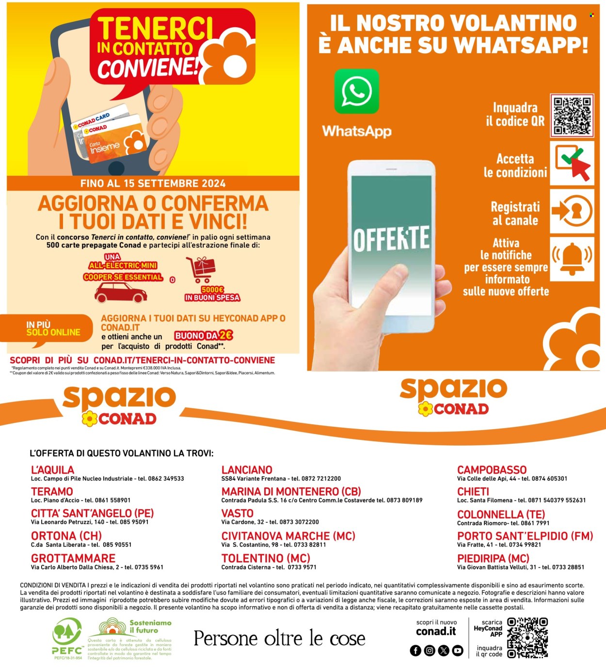 Volantino Spazio Conad - 25/7/2024 - 31/7/2024. Pagina 32