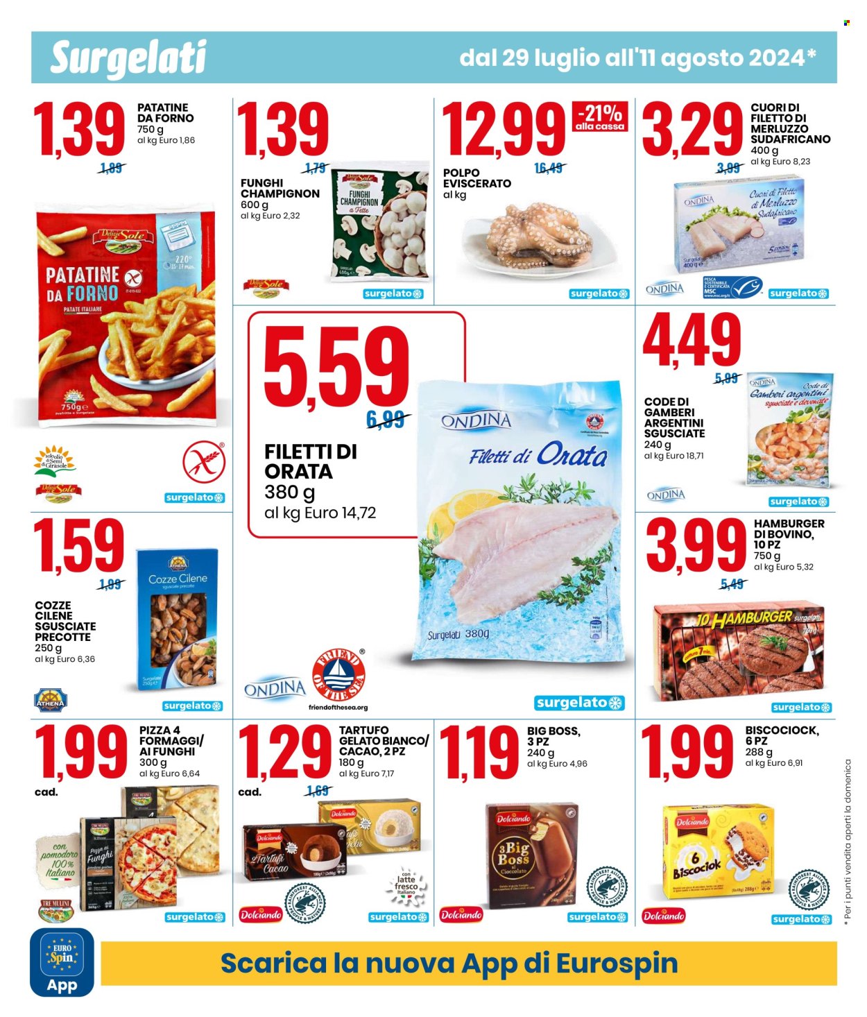 Volantino EuroSpin - 29/7/2024 - 11/8/2024. Pagina 8