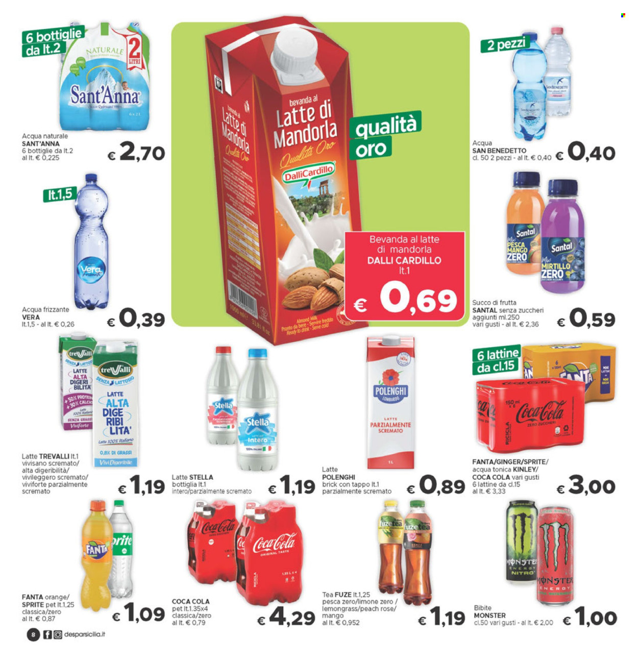 Volantino Despar - 26/7/2024 - 4/8/2024. Pagina 8