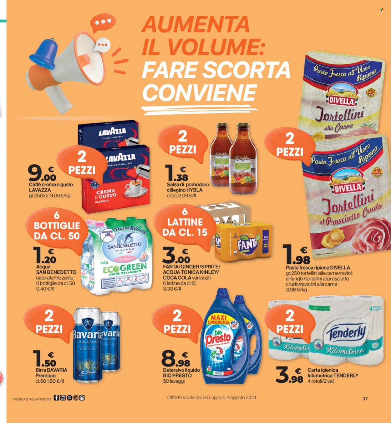 Volantino Eurospar - 26/7/2024 - 4/8/2024. Pagina 7