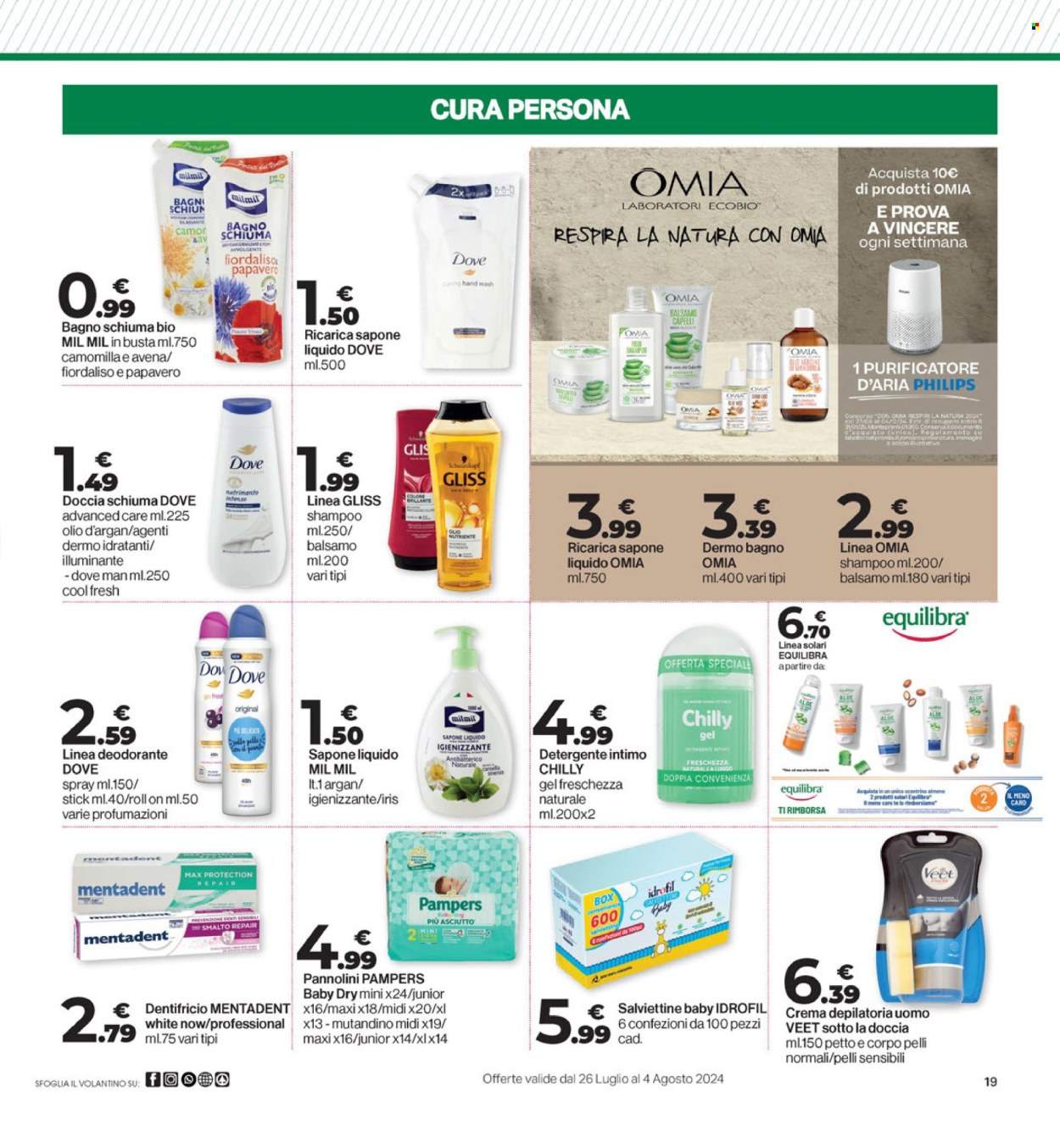 Volantino Eurospar - 26/7/2024 - 4/8/2024. Pagina 19