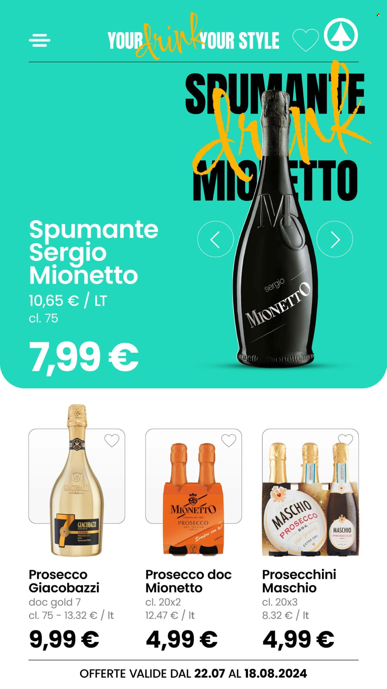 Volantino Eurospar - 22/7/2024 - 18/8/2024. Pagina 13