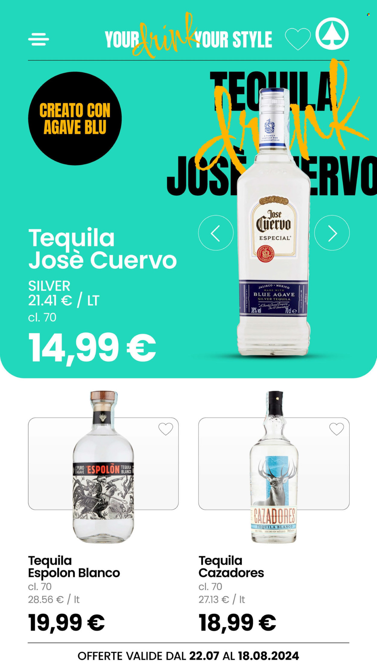Volantino Eurospar - 22/7/2024 - 18/8/2024. Pagina 19