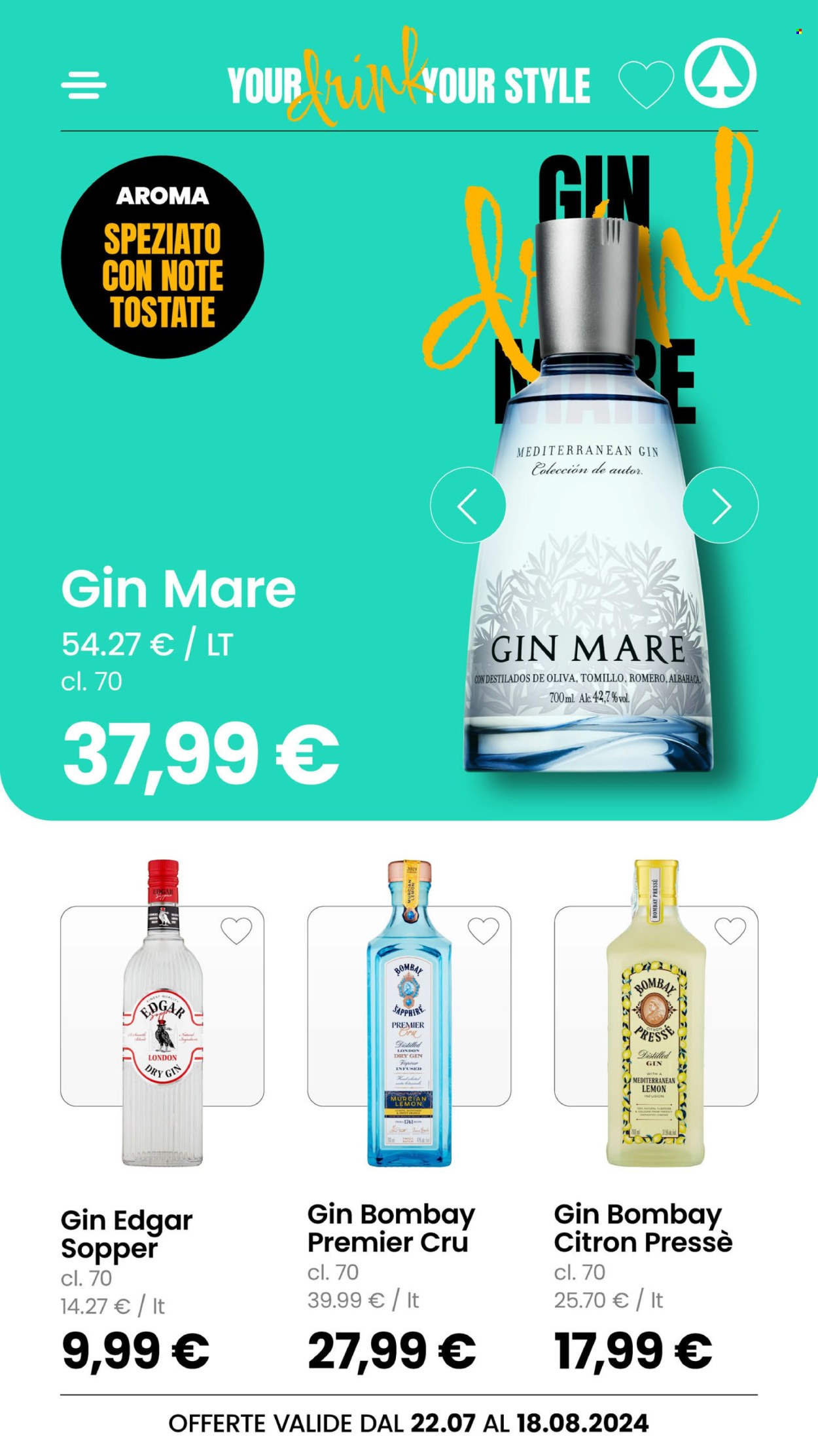 Volantino Eurospar - 22/7/2024 - 18/8/2024. Pagina 21