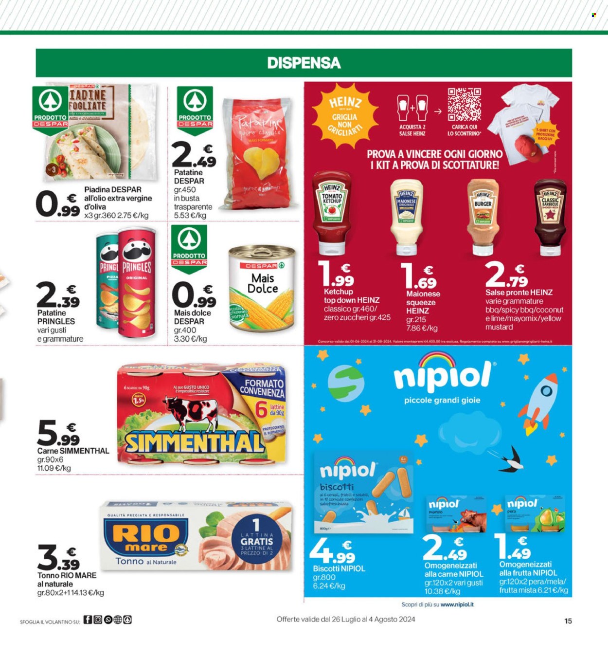 Volantino Interspar - 26/7/2024 - 4/8/2024. Pagina 15