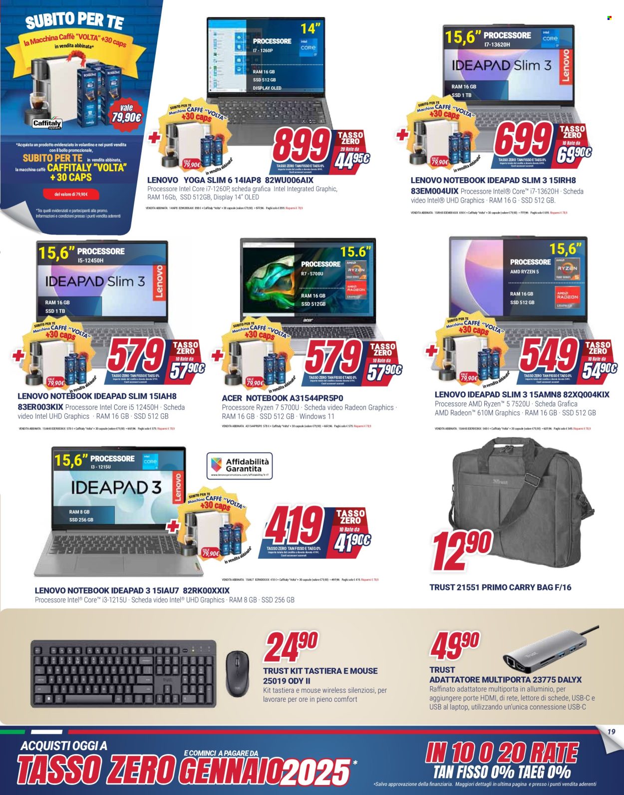 Volantino Trony - 25/7/2024 - 21/8/2024. Pagina 19