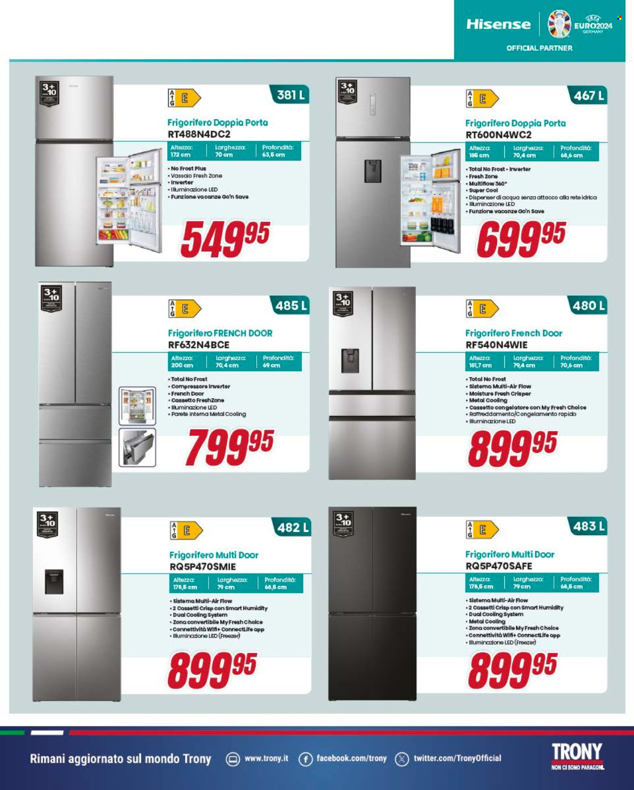 Volantino Trony - 25/7/2024 - 21/8/2024. Pagina 38
