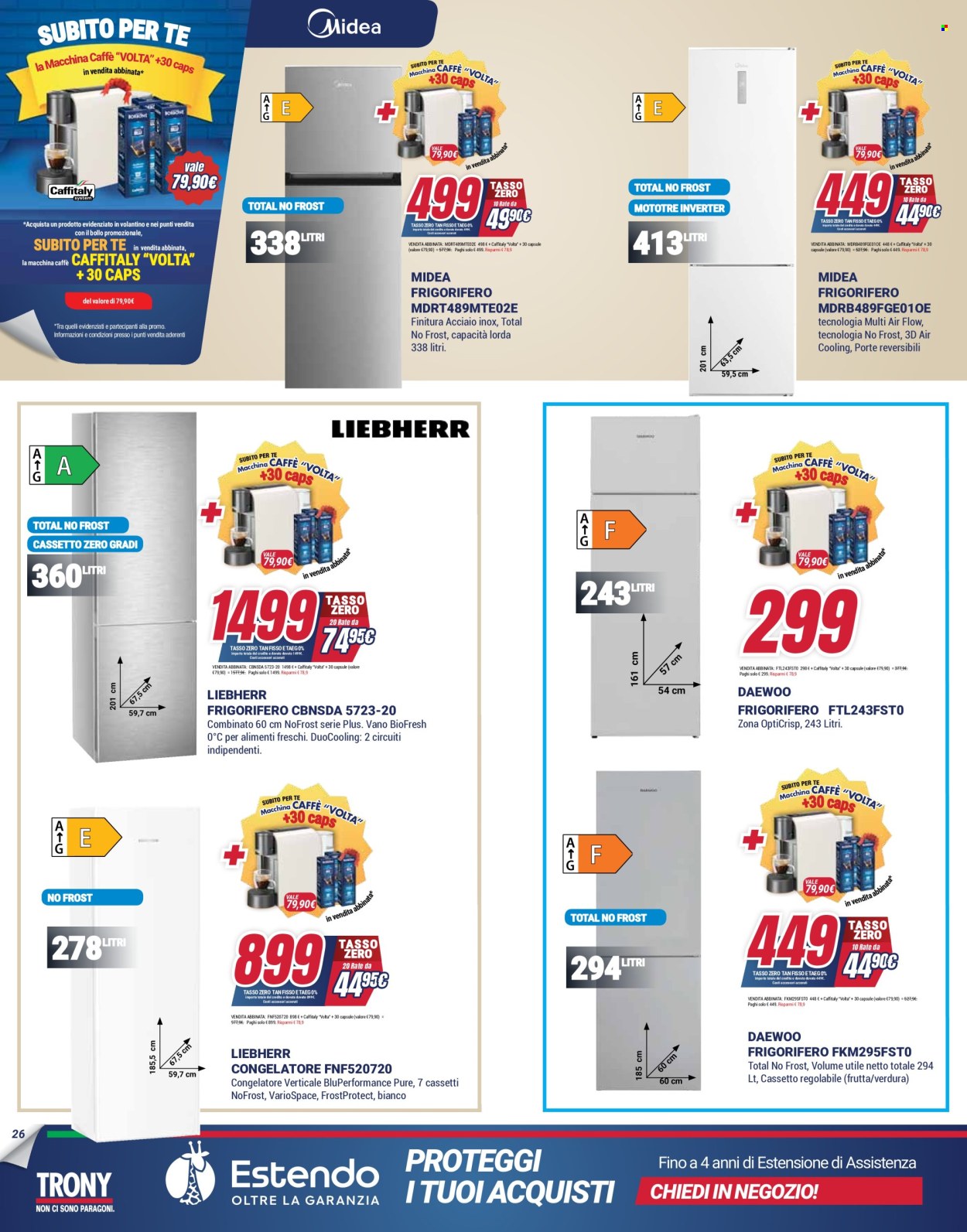 Volantino Trony - 25/7/2024 - 21/8/2024. Pagina 26
