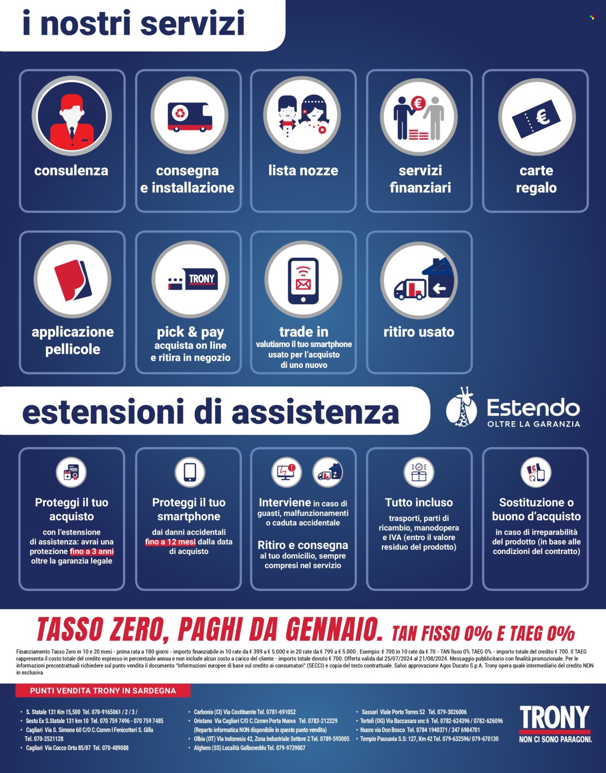Volantino Trony - 25/7/2024 - 21/8/2024. Pagina 36