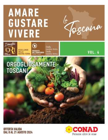 Volantino Conad - 8/8/2024 - 21/8/2024.
