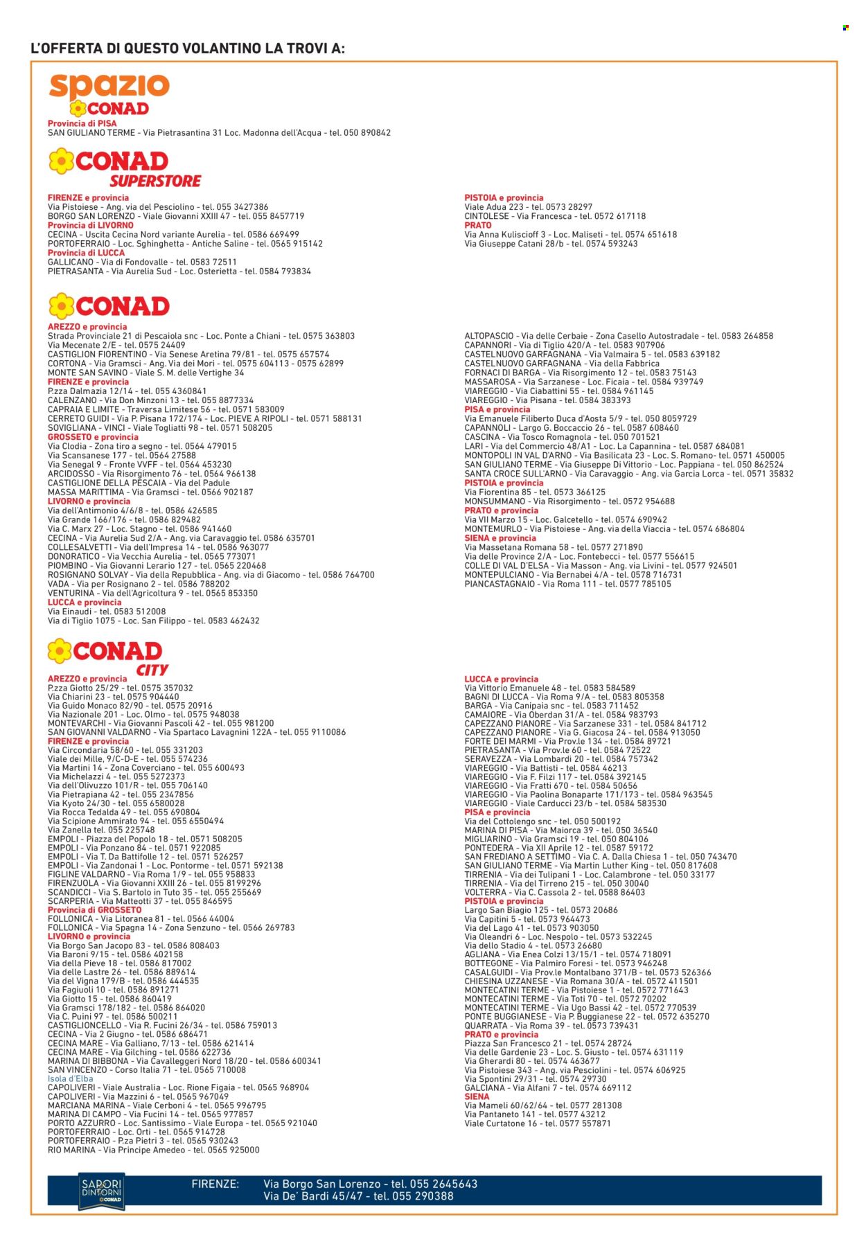Leták Conad - 8.8.2024 - 21.8.2024. Strana 16