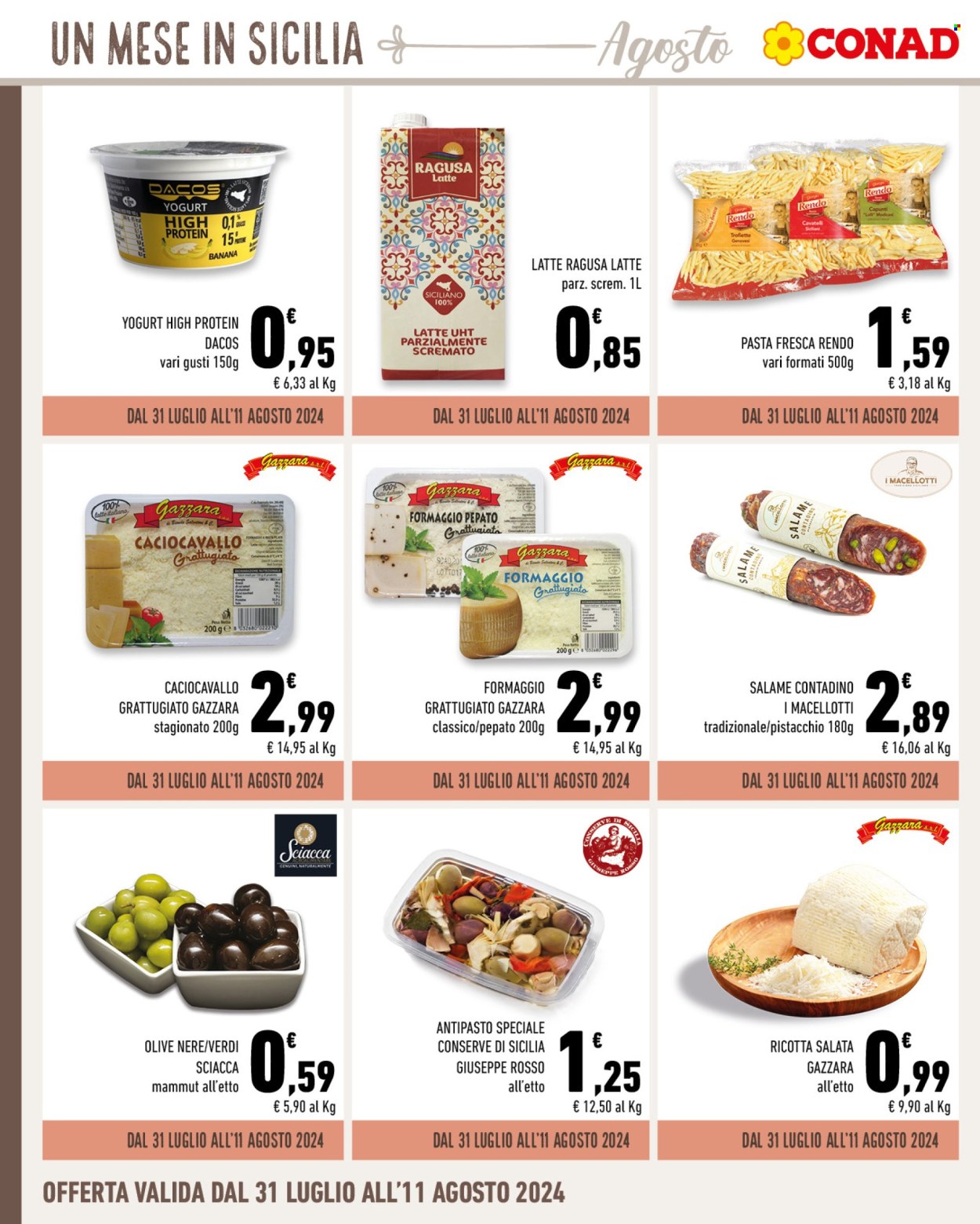 Volantino Conad - 31/7/2024 - 31/8/2024. Pagina 2