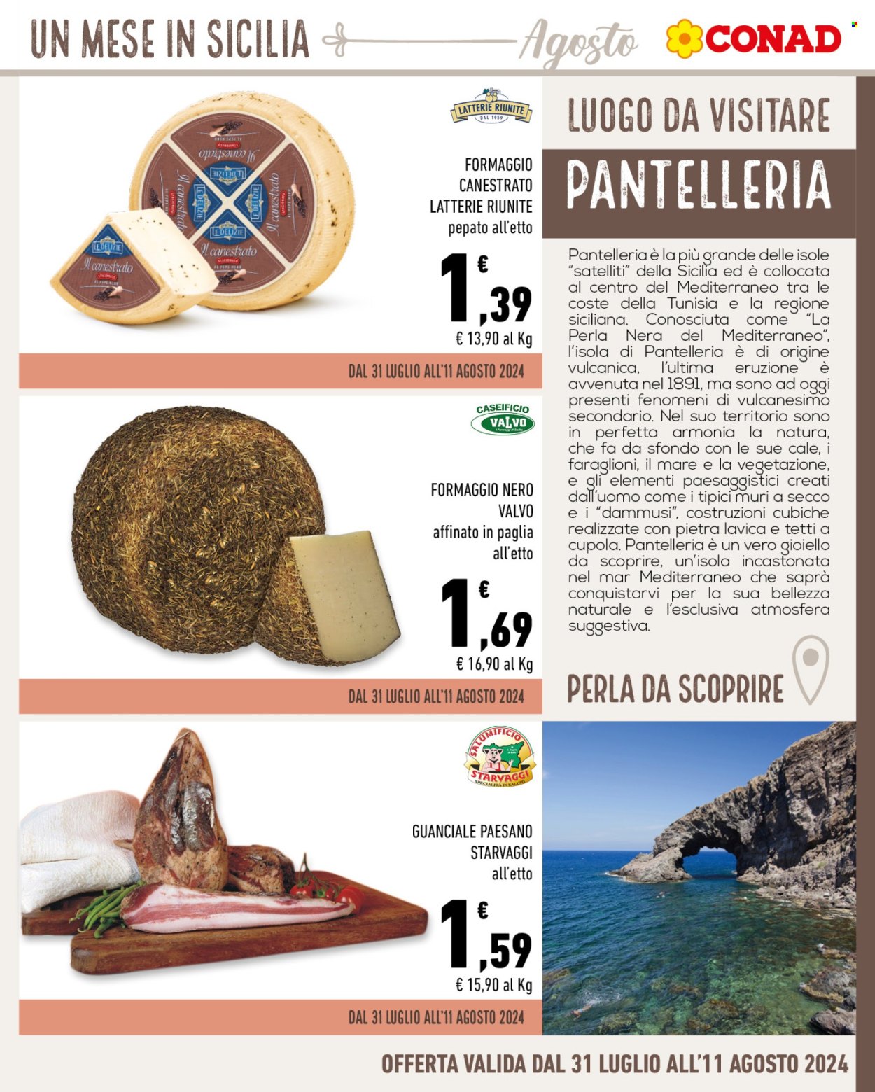 Volantino Conad - 31/7/2024 - 31/8/2024. Pagina 3